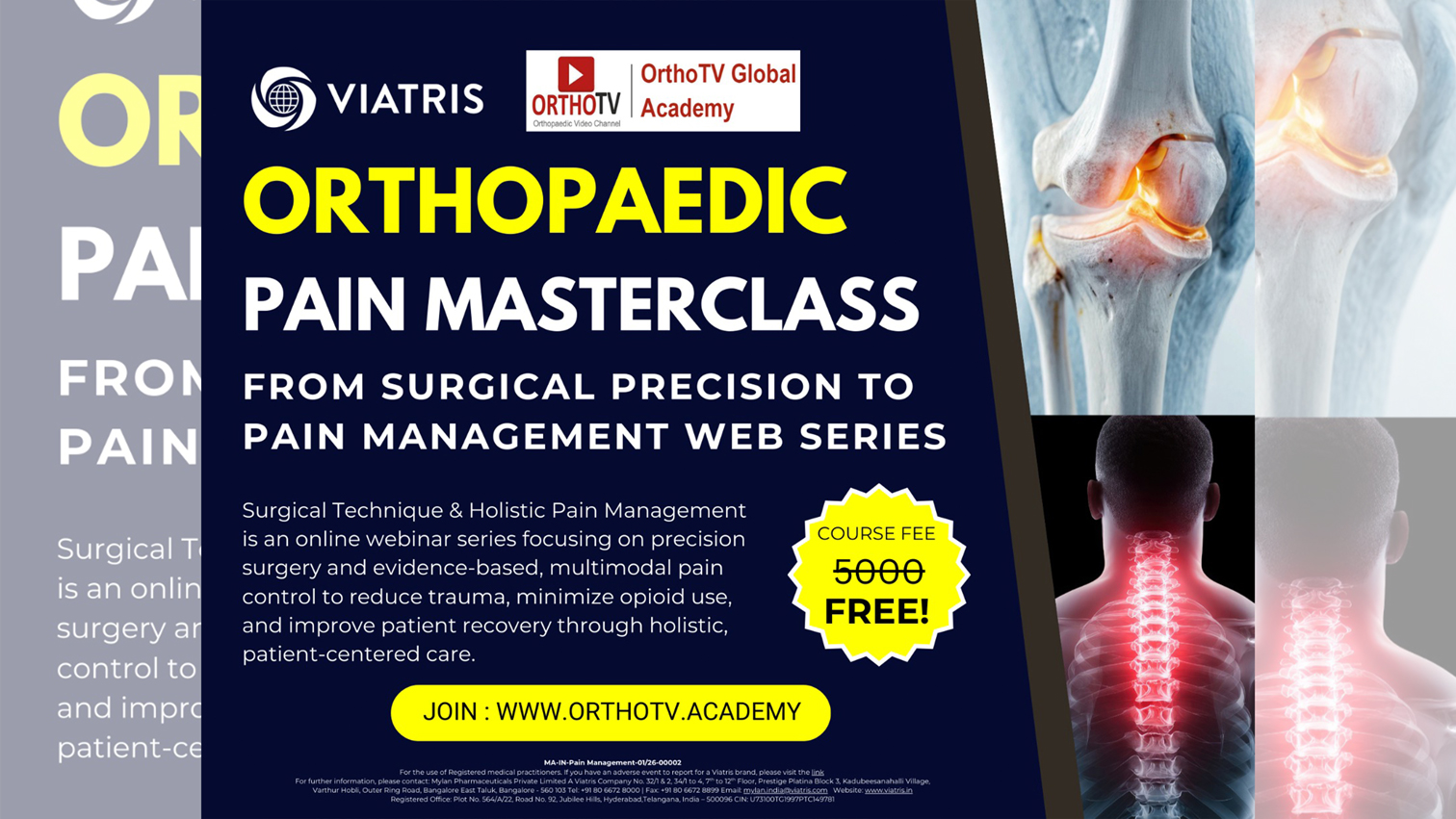 Orthopedic Pain Masterclass